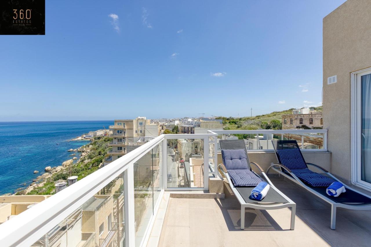 Апартаменты Lux Sea Front Penthouse With Breathtaking Views In St Pauls By 360 Estates Сент-Полс-Бей Экстерьер фото